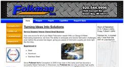 Desktop Screenshot of folkmaninc.com